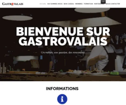 Gastrovalais.ch(Accueil) Screenshot