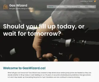 Gaswizard.ca(Gas Wizard) Screenshot