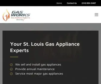 Gasworksinc.com(Gas Appliance Experts Since 1984) Screenshot