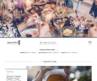 Gasworksplaza.com.au(Gasworks) Screenshot