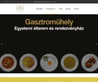 Gasztromuhely.hu(Gasztroműhely) Screenshot
