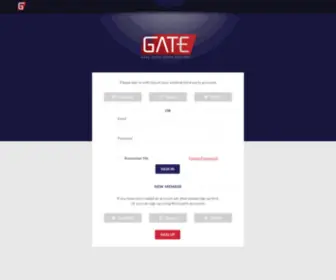 Gate.co.id(GATE) Screenshot