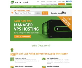 Gate.com(Secure Managed WordPress Hosting) Screenshot