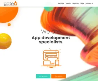 Gate6.com(Digital Marketing Agency Phoenix) Screenshot