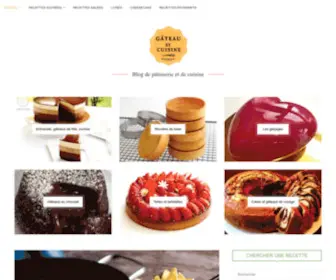 Gateauetcuisinerachida.com(Gâteau et cuisine Rachida) Screenshot