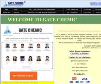 Gatechemic.com(GATE Chemic) Screenshot