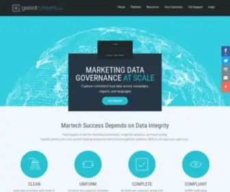 Gatedcontent.com(Marketing Data Governance at Scale) Screenshot