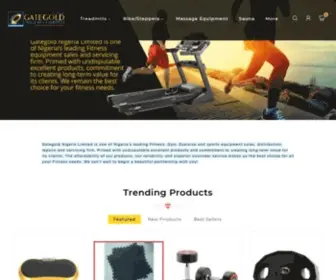 Gategoldfitnessproducts.com(GATEGOLD FITNESS) Screenshot