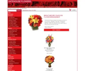 Gatehouseflowershuntsville.com(Huntsville Florist) Screenshot