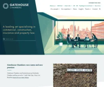 Gatehouselaw.co.uk(Gatehouse Chambers) Screenshot