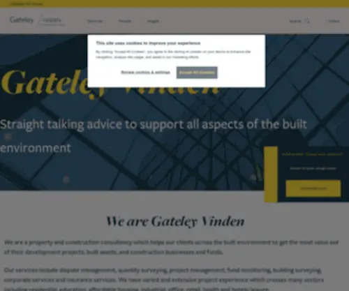 Gateleyvinden.com(Gateley Vinden) Screenshot