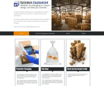 Gatepack.com(GATEWAY PACKAGING) Screenshot