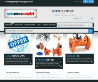 Gatepumpsupply.com(Gatepumpsupply) Screenshot