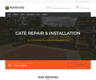 Gaterepair.pro(Electric Gate Repair Los Angeles) Screenshot