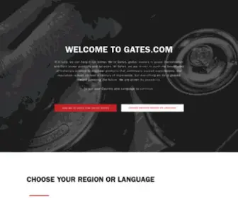 Gates.com(Gates Corporation) Screenshot