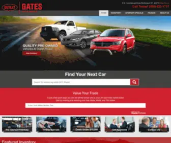 Gatesautooutlet.com(Gates Auto Outlet) Screenshot