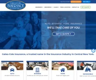 Gatescole.com(Auto, Business, Home, Insurance Quotes) Screenshot