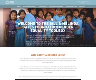 Gatesgenderequalitytoolbox.org(Gender Equality Toolbox) Screenshot