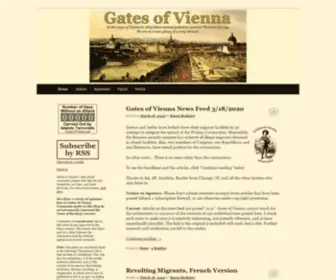 GatesofVienna.net(Gates of Vienna) Screenshot