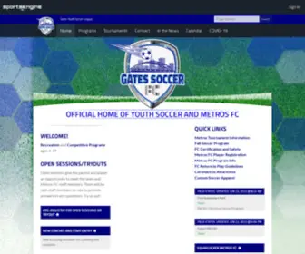 Gatessoccer.org(Gatessoccer) Screenshot