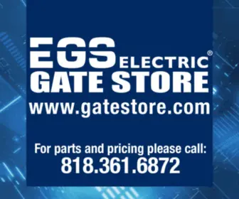 Gatestore.com(Electric Gate Store) Screenshot