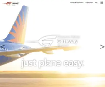 Gatewayairport.com(Phoenix-Mesa Gateway) Screenshot