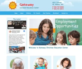 Gatewaycec.com(Gateway Christian Education Center) Screenshot