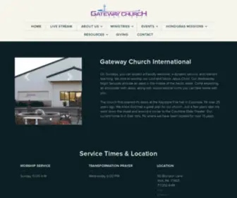 Gatewaychurchyork.com(Gateway Church International) Screenshot