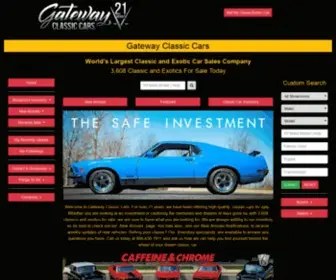 Gatewayclassiccars.com Screenshot