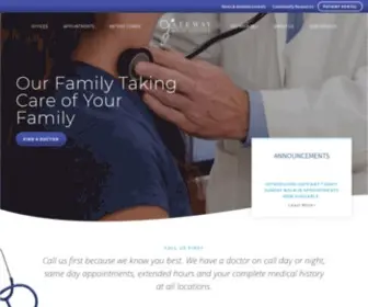 Gatewaydoctors.com(Gateway Medical Doctors) Screenshot