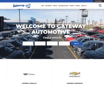 Gatewayfargo.com(Gateway Automotive) Screenshot