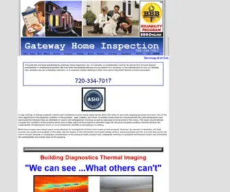 Gatewayhomeinspection.com(Gateway Home Inspection) Screenshot