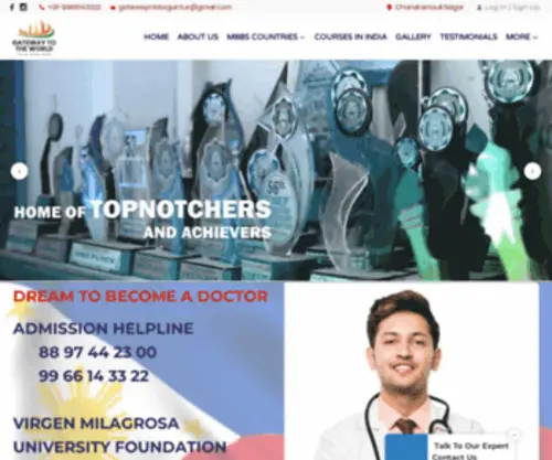 Gatewaymbbs.com(Gate way mbbs) Screenshot