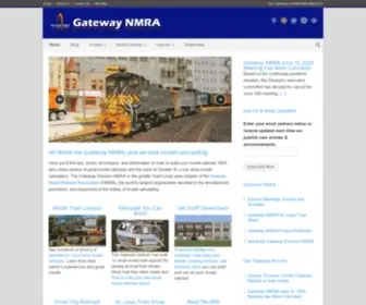Gatewaynmra.org(Model Trains and Model Railroads) Screenshot
