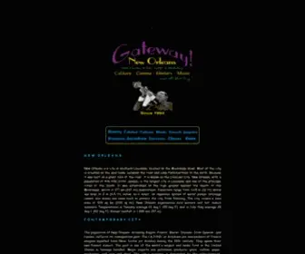 Gatewayno.com(The Premier Internet Marketing Site in New Orleans) Screenshot