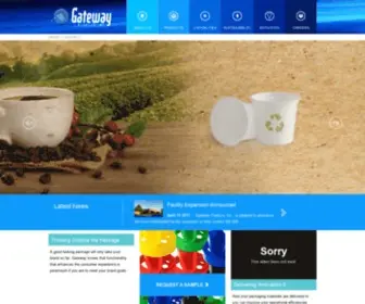 Gatewayplastics.com(Gateway Plastics) Screenshot