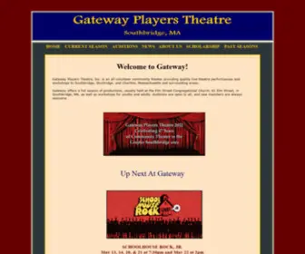 Gatewayplayers.org(Gatewayplayers) Screenshot