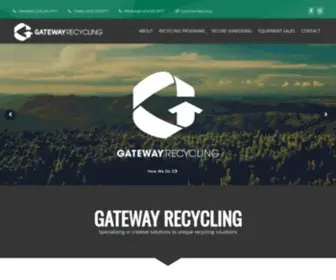 Gatewayrecycle.com(Gateway Recycling) Screenshot