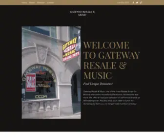 Gatewayresalemusic.com(Gateway Resale & Music) Screenshot