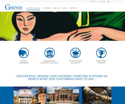 Gatewayticketing.co.uk(Ticketing & CRM Solutions) Screenshot