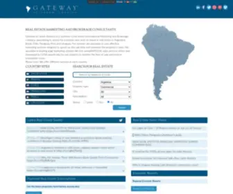 Gatewaytosouthamerica.com(Prime Real Estate for Sale) Screenshot