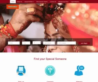 Gathbanddhan.com(Matchmaking services) Screenshot