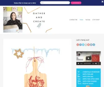 Gatherandcreate.co.uk(Esther Boulter) Screenshot