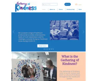 Gatheringofkindness.org(Kindness In Health Care) Screenshot