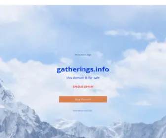 Gatherings.info(Gatherings info) Screenshot