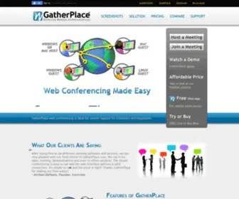 Gatherplace.com(Gatherplace) Screenshot