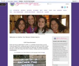 Gatherthewomen.org(GTW) Screenshot