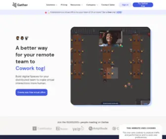 Gather.town(Virtual HQ for Remote Teams) Screenshot