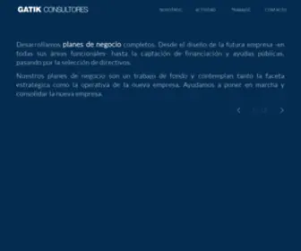 Gatik.com(Gatik Consultores) Screenshot