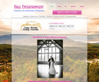 Gatlinburgentertainment.net(Hale Entertainment) Screenshot